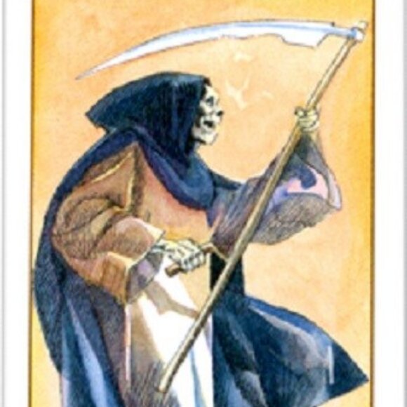Tarot of the Renaissance, Deck sat under Texas 100% total solar eclipse 4.8.24 - Picture 3 of 6
